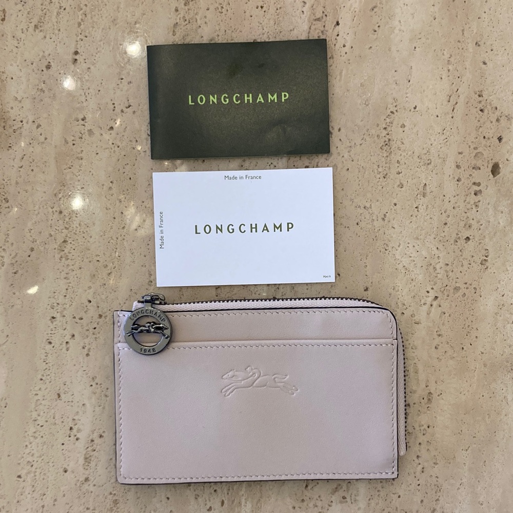 Longchamp Le Pliage Xtra Card Case | Nude